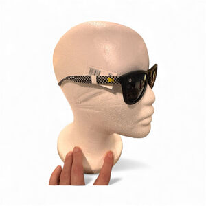 Kids Knockaround Sk8er Black & White Checkered Sunglasses One Size